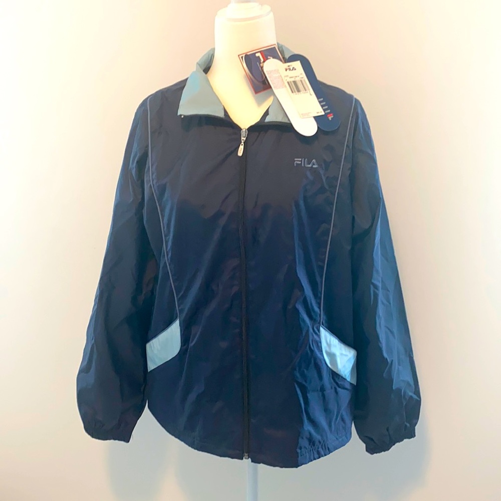 FILA women’s warm up jacket Large